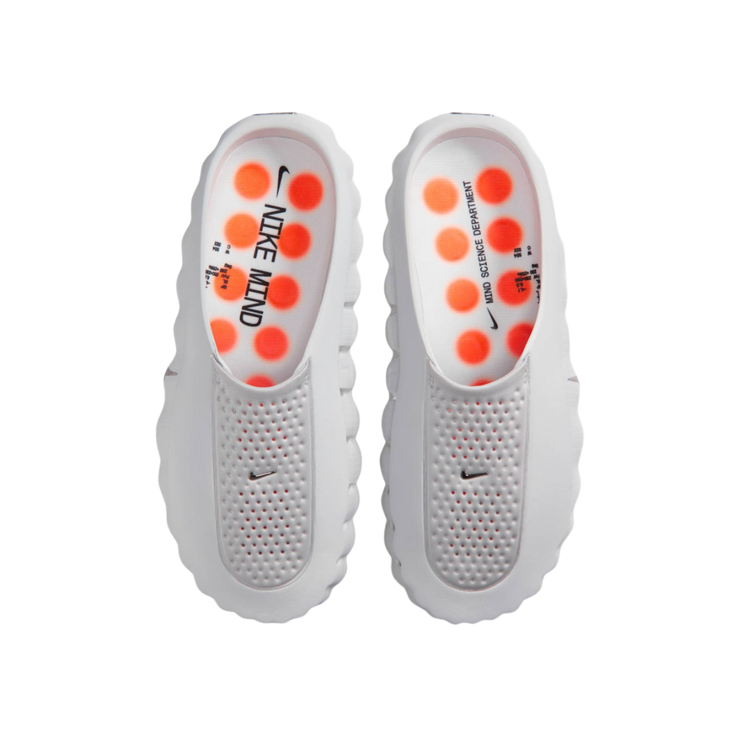 Nike Mind 001 Slide “Light Smoke Grey” Top View
