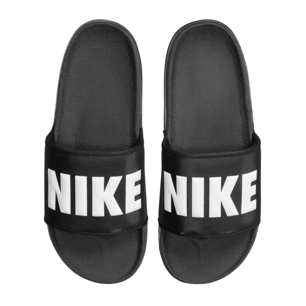 Nike Offcourt Slide “Black White” BQ4639-012 Top View