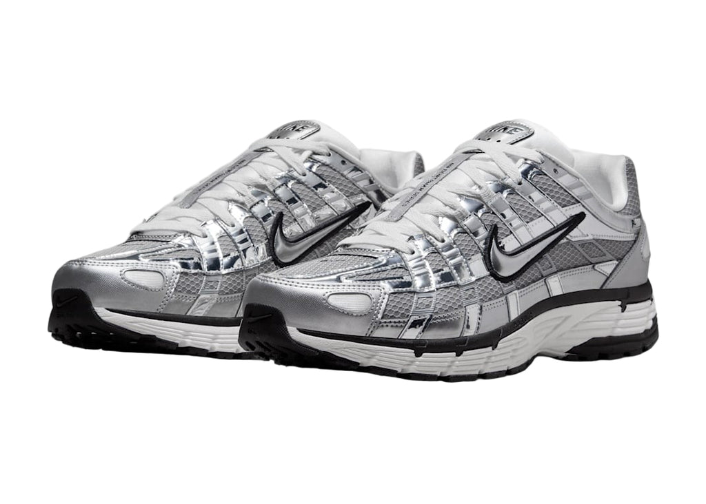 Nike P-6000 "Metallic Silver" CN0149-001 Front View