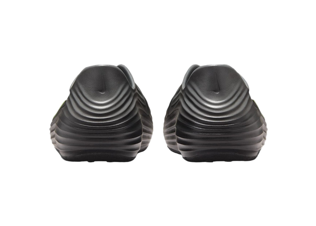 Nike ReactX Rejuven8 Clog "Black Volt" HV5060-003 Heel View