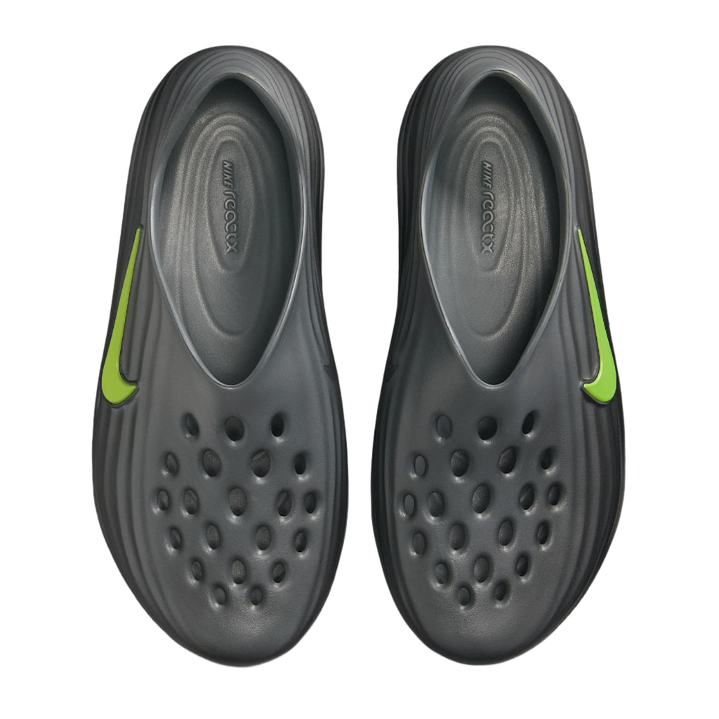 Nike ReactX Rejuven8 Clog "Black Volt" HV5060-003 Top View