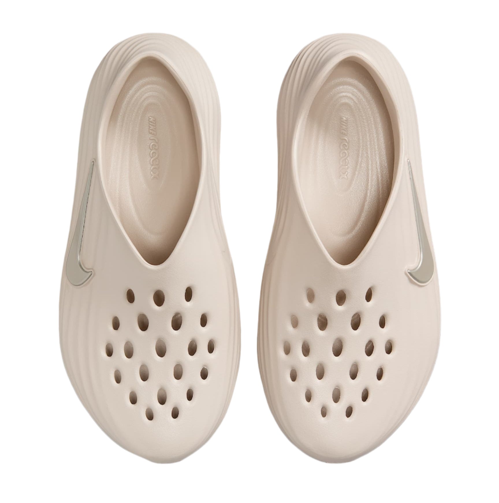 Nike ReactX Rejuven8 Clog Light Orewood HV5060-100 Top View