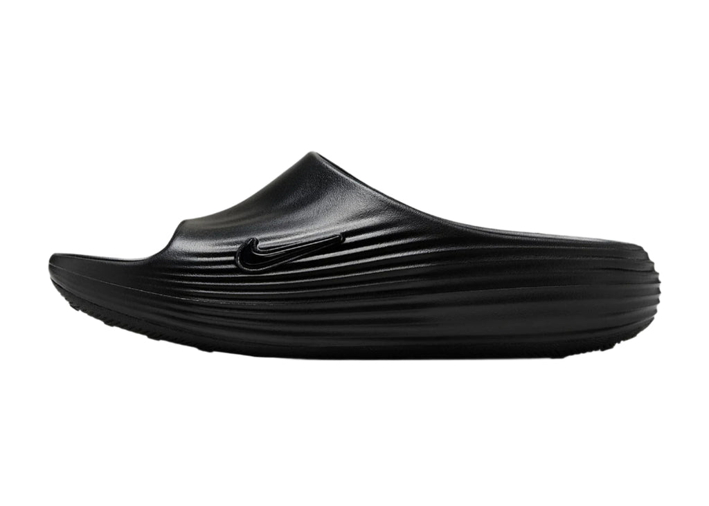Nike ReactX Rejuven8 Slide Black HV4479-001 Side View