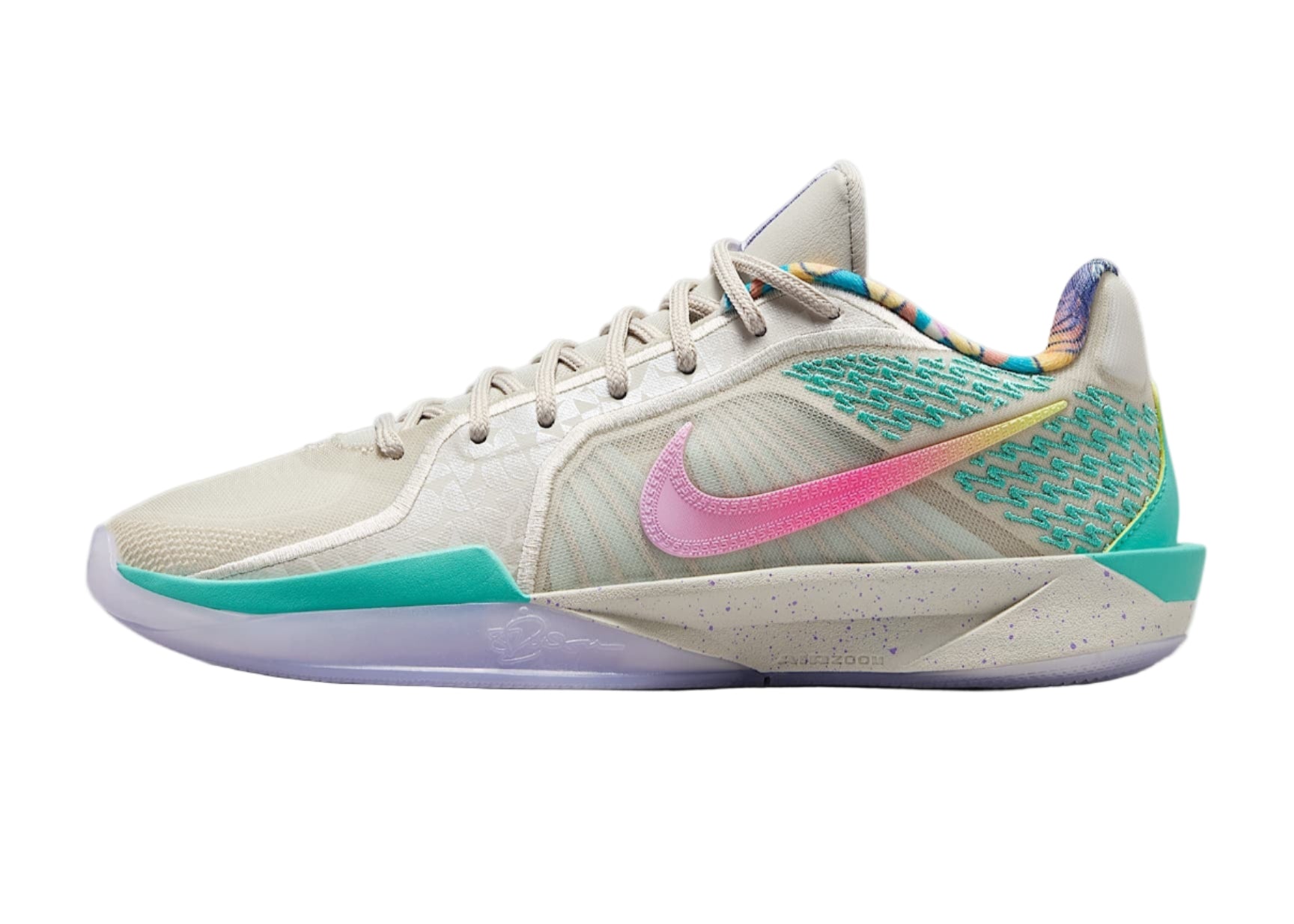 Nike Sabrina 2 Titan "Make Space" HQ1846-001 Side View