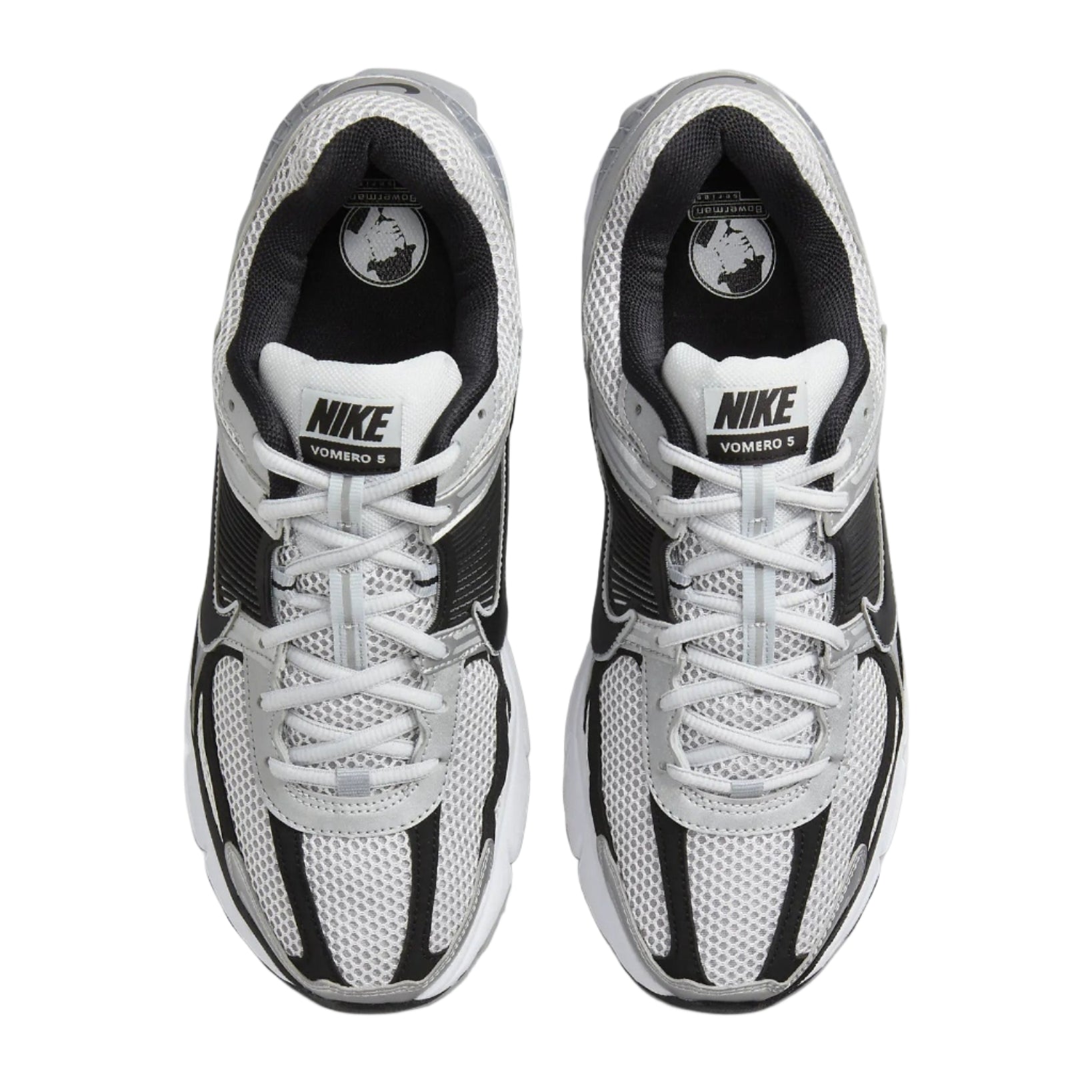 Nike Vomero 5 "Metallic Silver Black" FJ4151-004 Top View