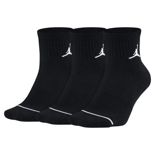 Jordan Everyday Ankle Socks Black (3 pairs)