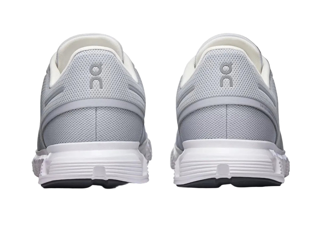 ON Cloud 6 “Glacier White” 3MF10070070 Heel View