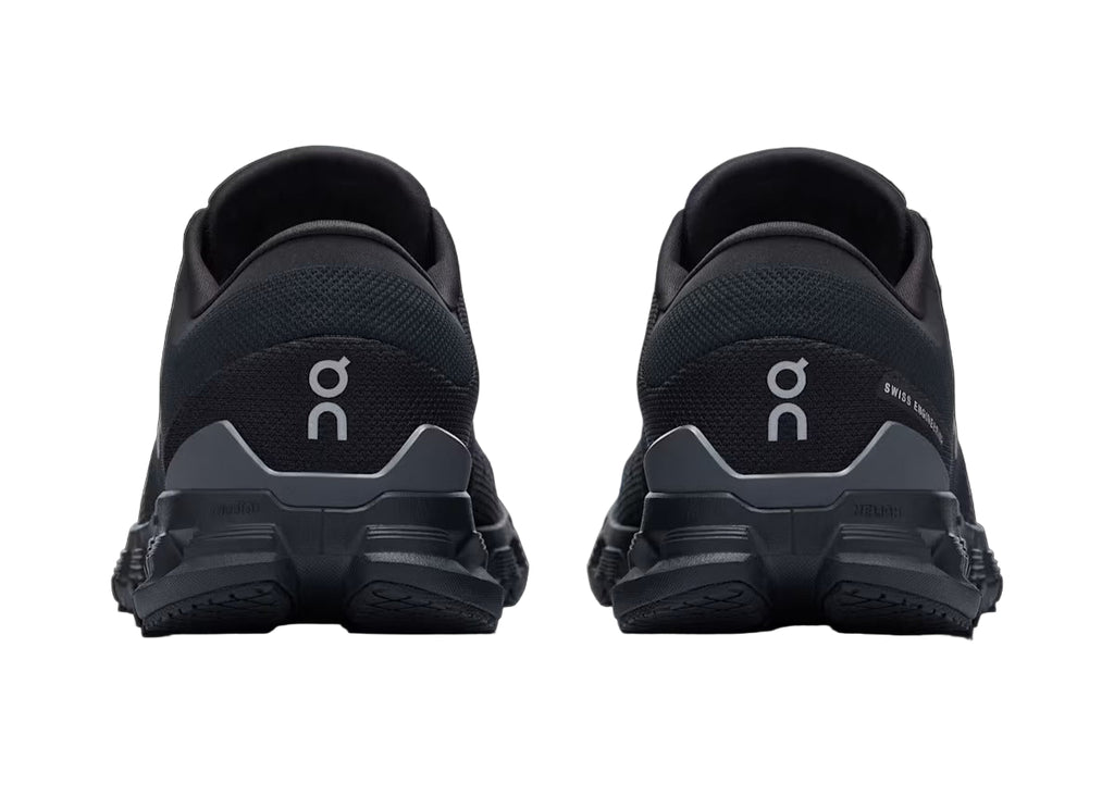 On Cloud X4 "Black Eclipse" 3WE30070106 Heel View