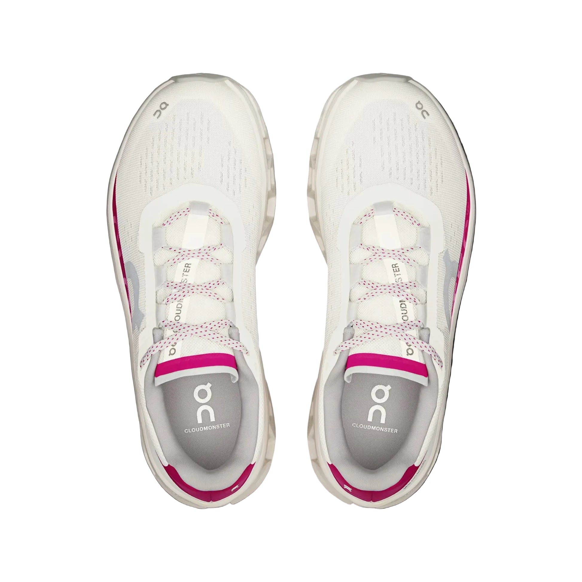 ON Cloudmonster “Ivory Grenadine” 3WD10104038 Top View