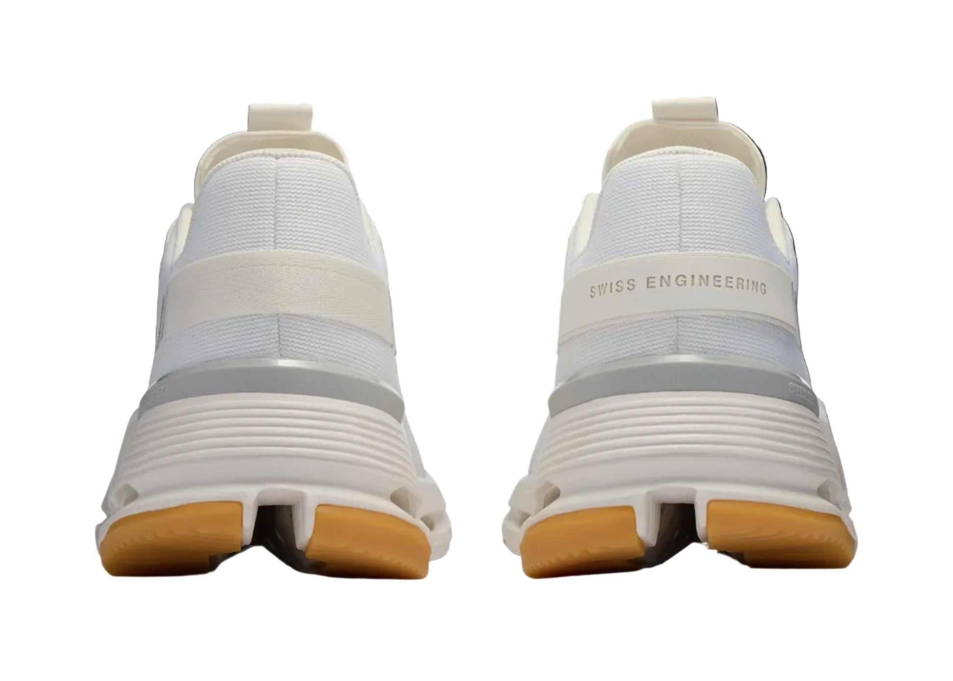 ON Cloudnova Form 2 “White Ivory” 3ME30150924 Heel View