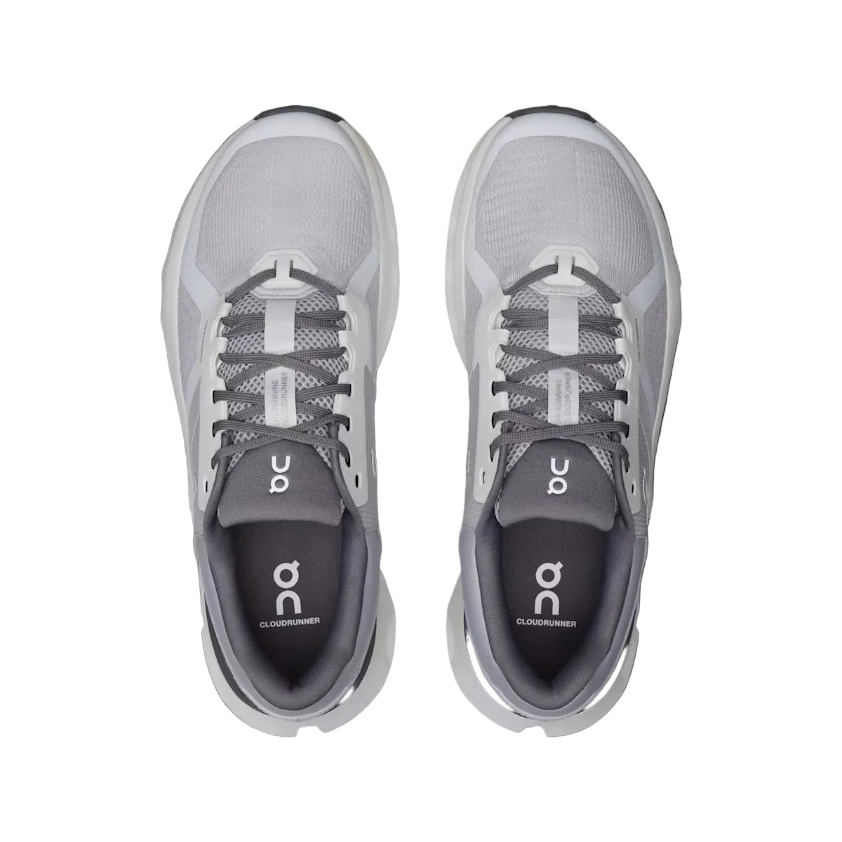 ON Cloudrunner 2 “Frost White” 3ME10140622 Top View