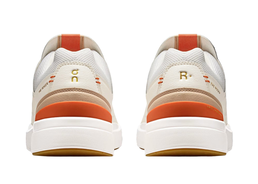 ON THE ROGER Centre Court "White Flame" 3MD11270256 Heel View