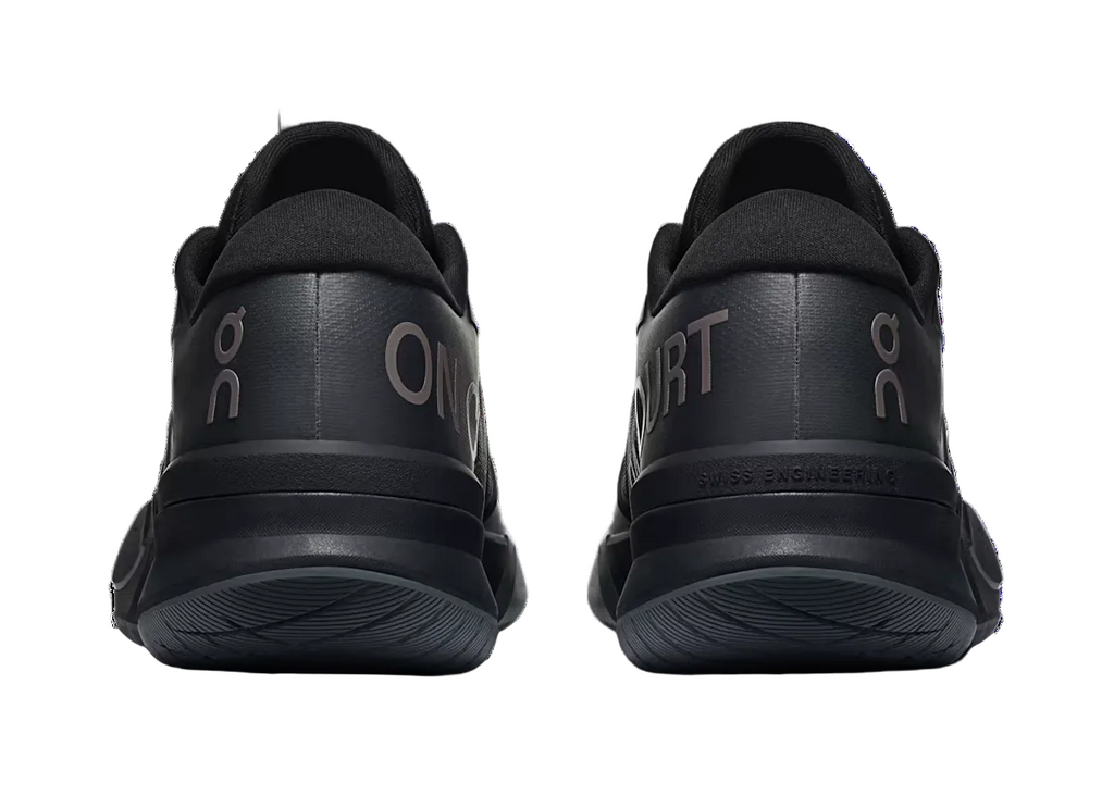 ON The Roger Pro 3 “Black Ash” 3MG10365204 Heel View