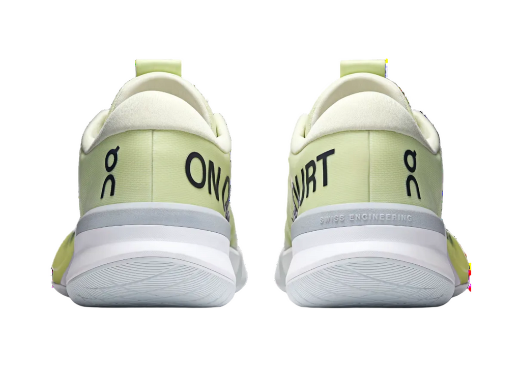 ON The Roger Pro 3 “Linen Lime” 3MG10364744 Heel View