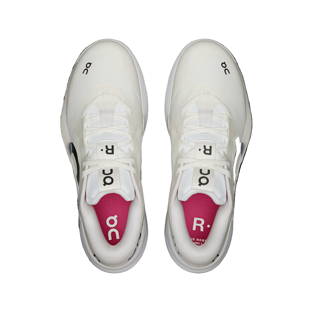 ON The Roger Pro 3 “White Pink” 3MG10362626 Top View