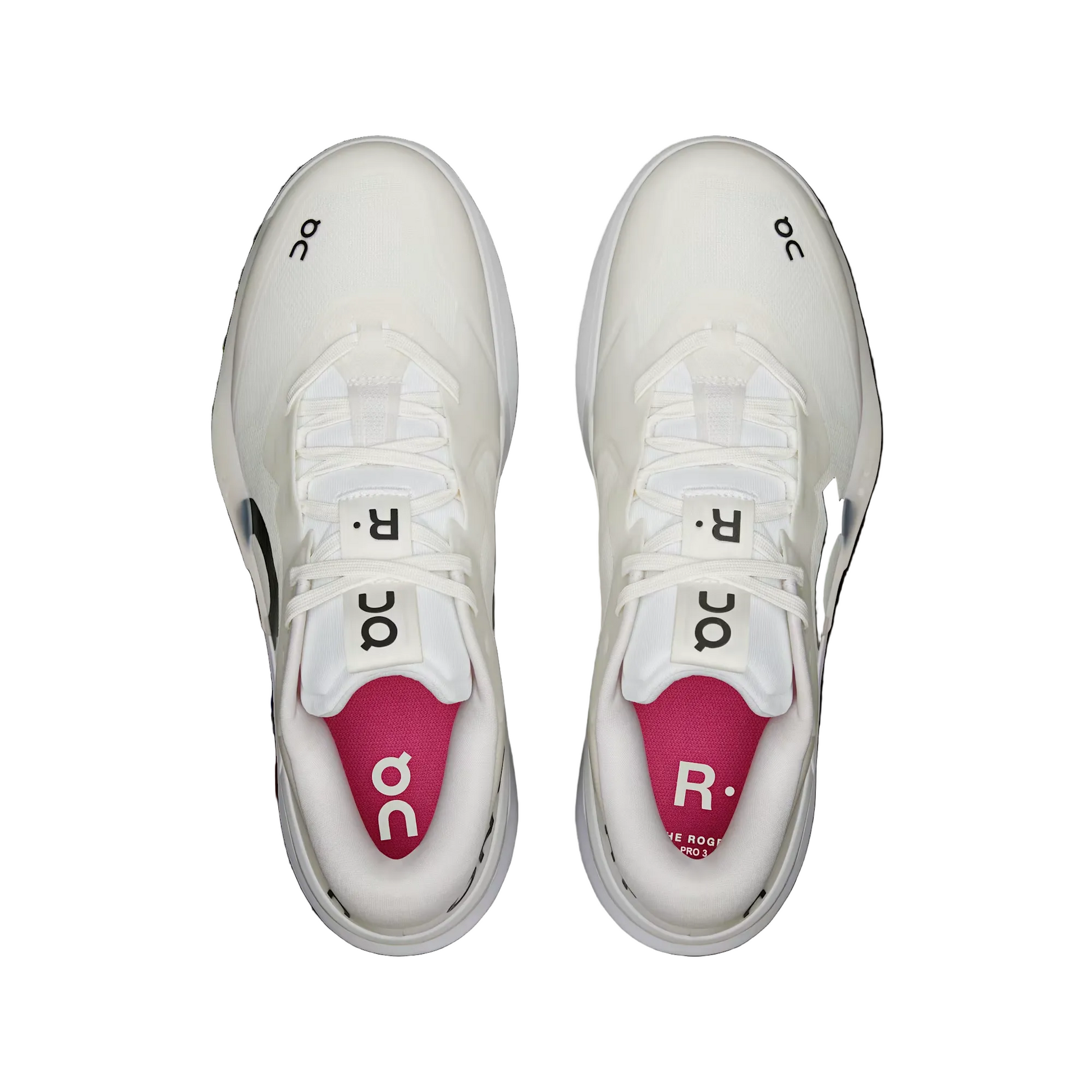ON The Roger Pro 3 “White Pink” 3MG10362626 Top View
