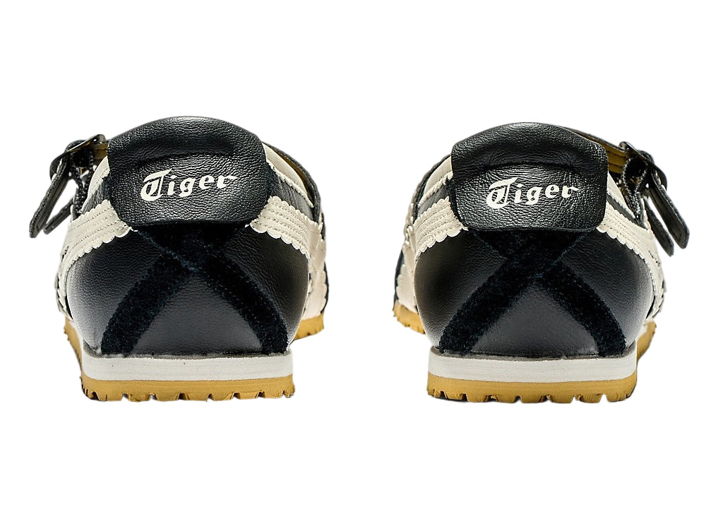 Onitsuka Tiger Mexico 66 TGRS "Black Cream" 1182A678-001 Heel View