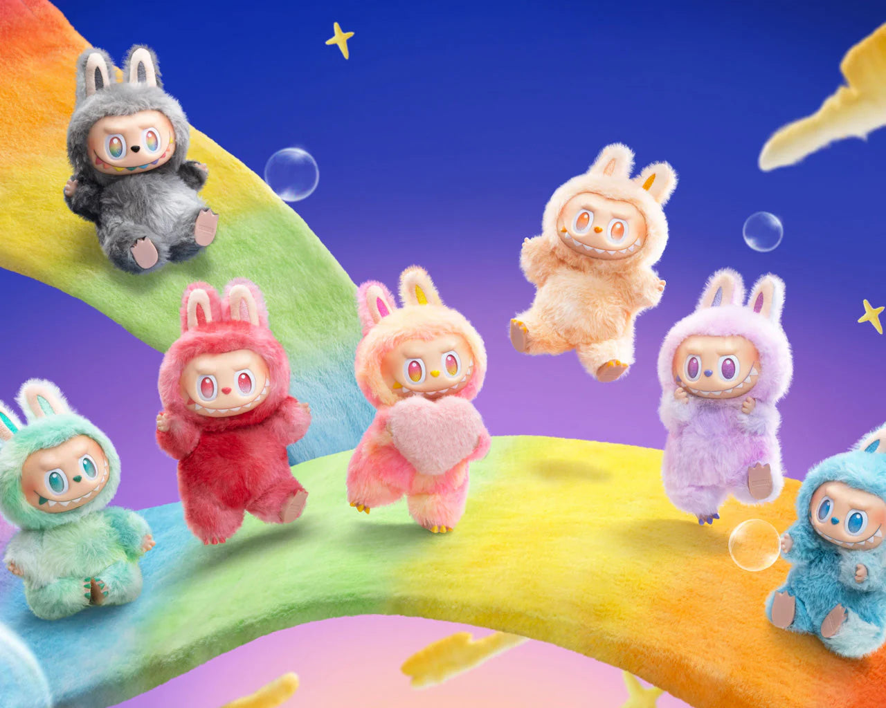 POP MART Labubu V3 "Big Into Energy" Blind Box Display Setup