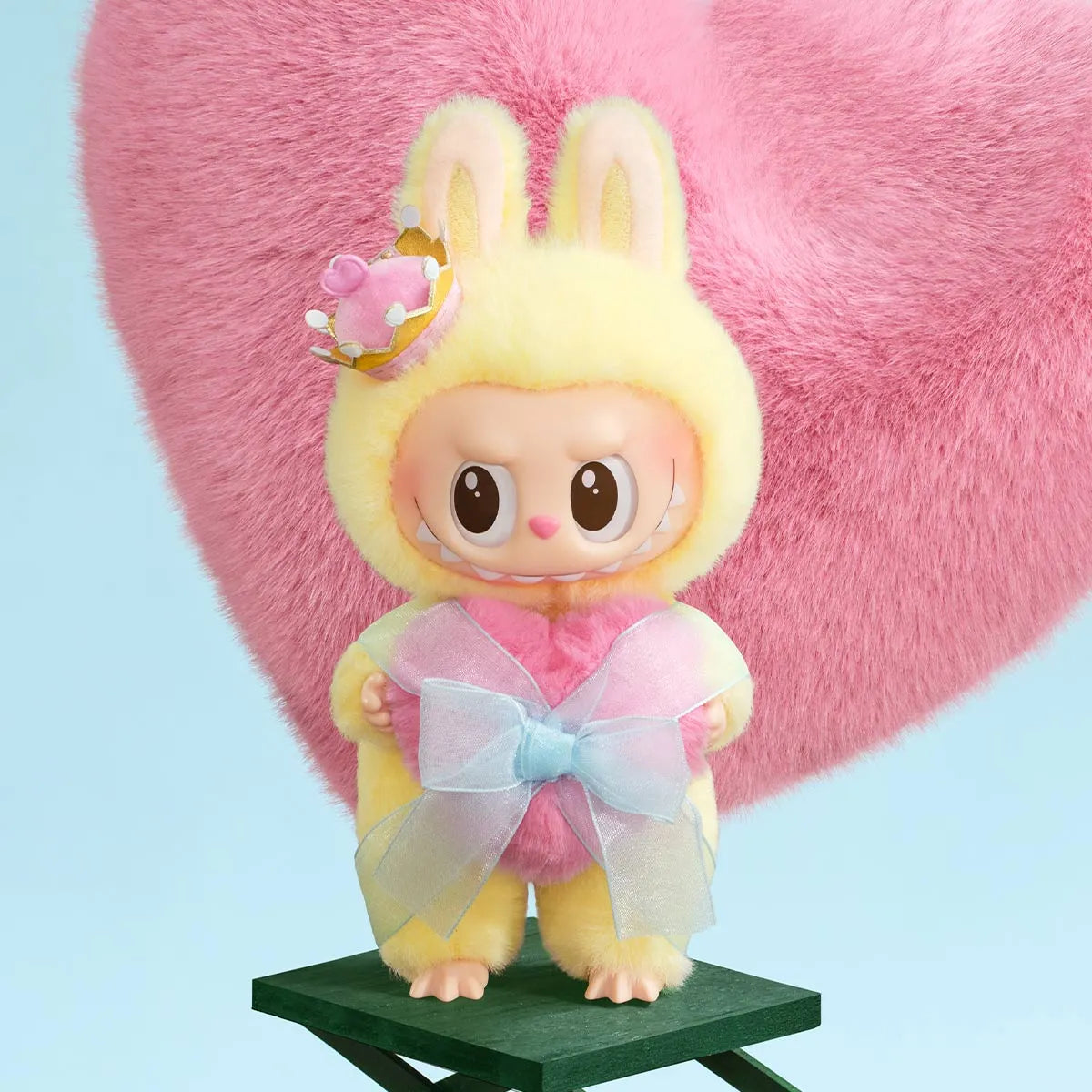 POP MART Labubu "Let’s Checkmate" Vinyl Plush Hanging Card Display Setup
