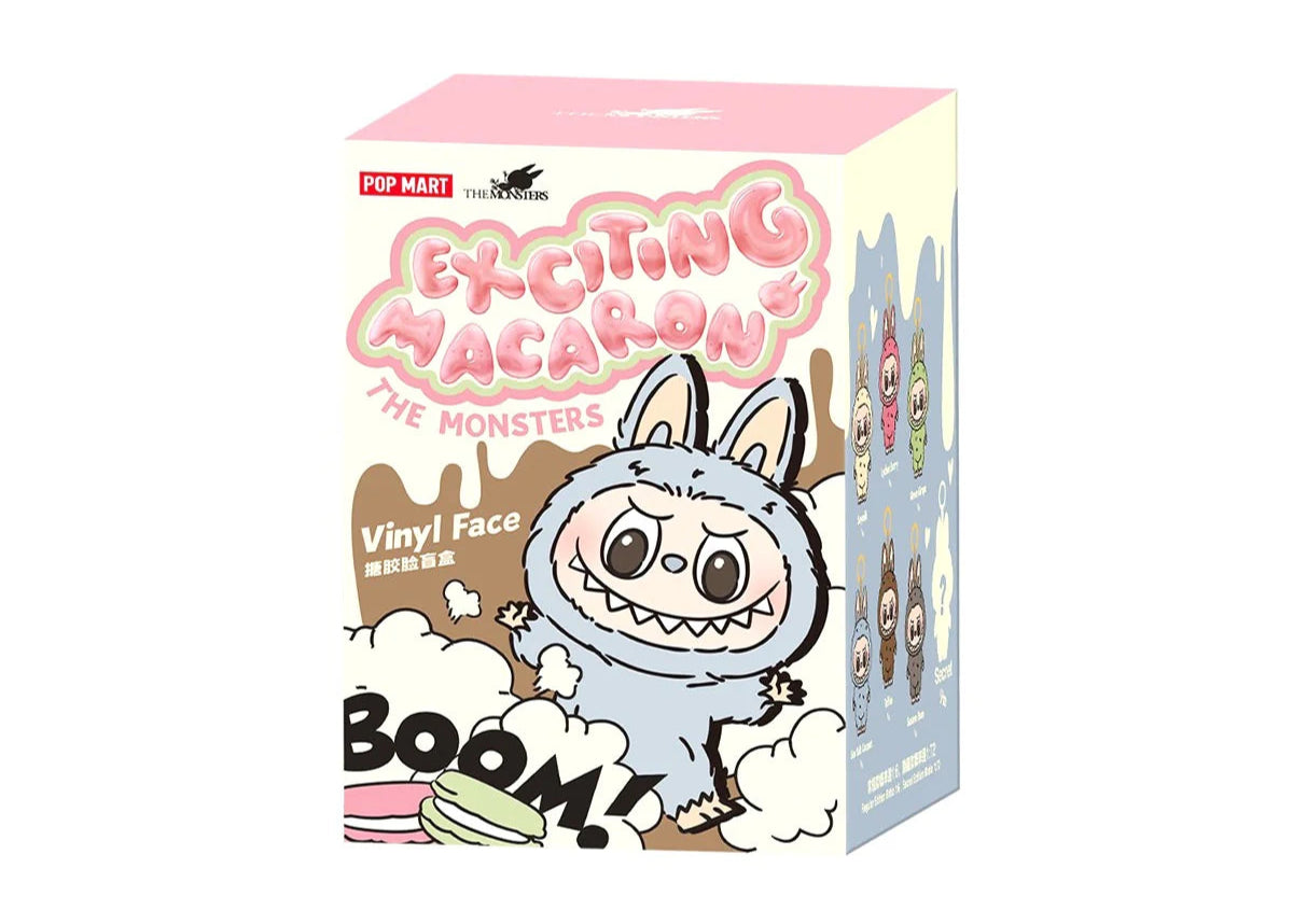 POP MART Labubu V1 "Exciting Macaron" Blind Box Front View