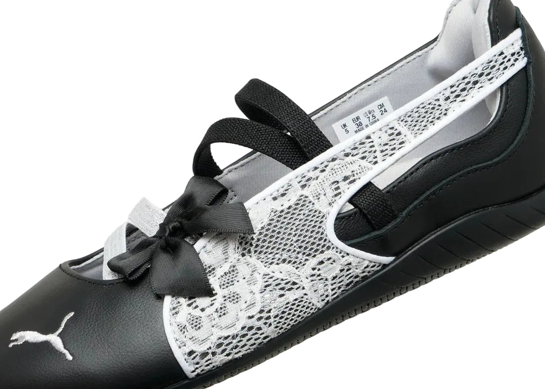 Puma Speedcat Ballet Lace JD Exclusive “Black White” 409009-01 Outsole View