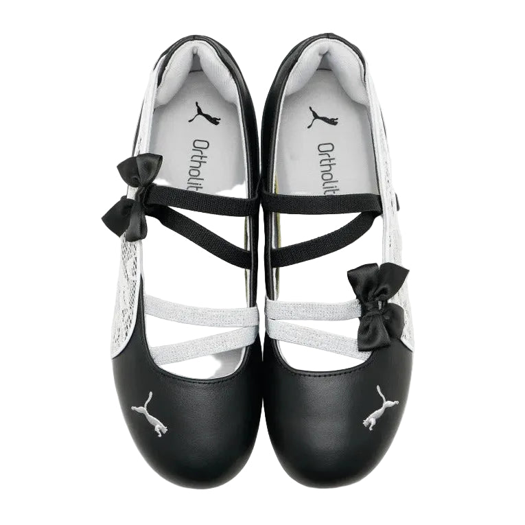 Puma Speedcat Ballet Lace JD Exclusive “Black White” 409009-01 Top View