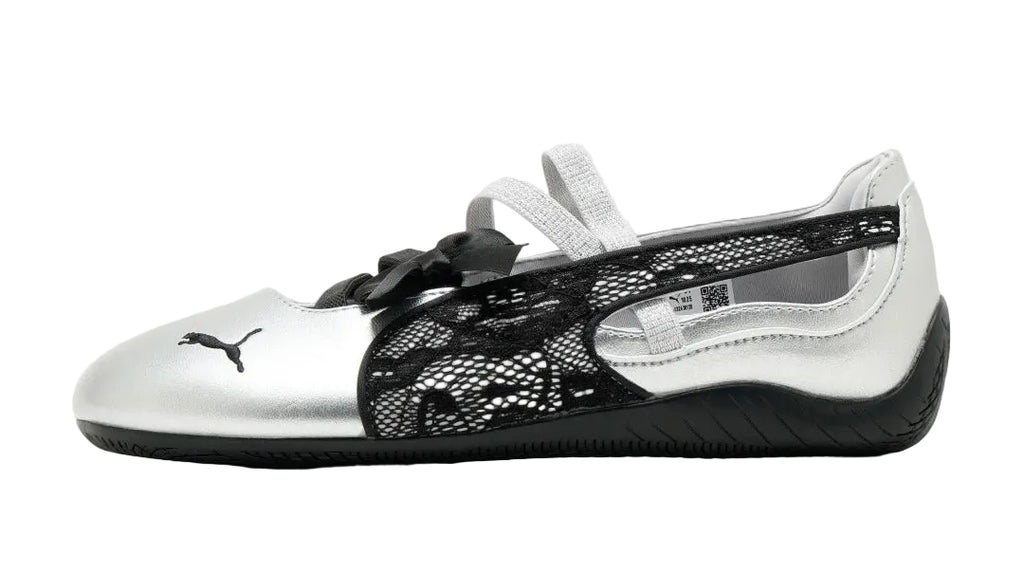 Puma Speedcat Ballet Lace JD Exclusive “Silver Black” 408709-01 Side View