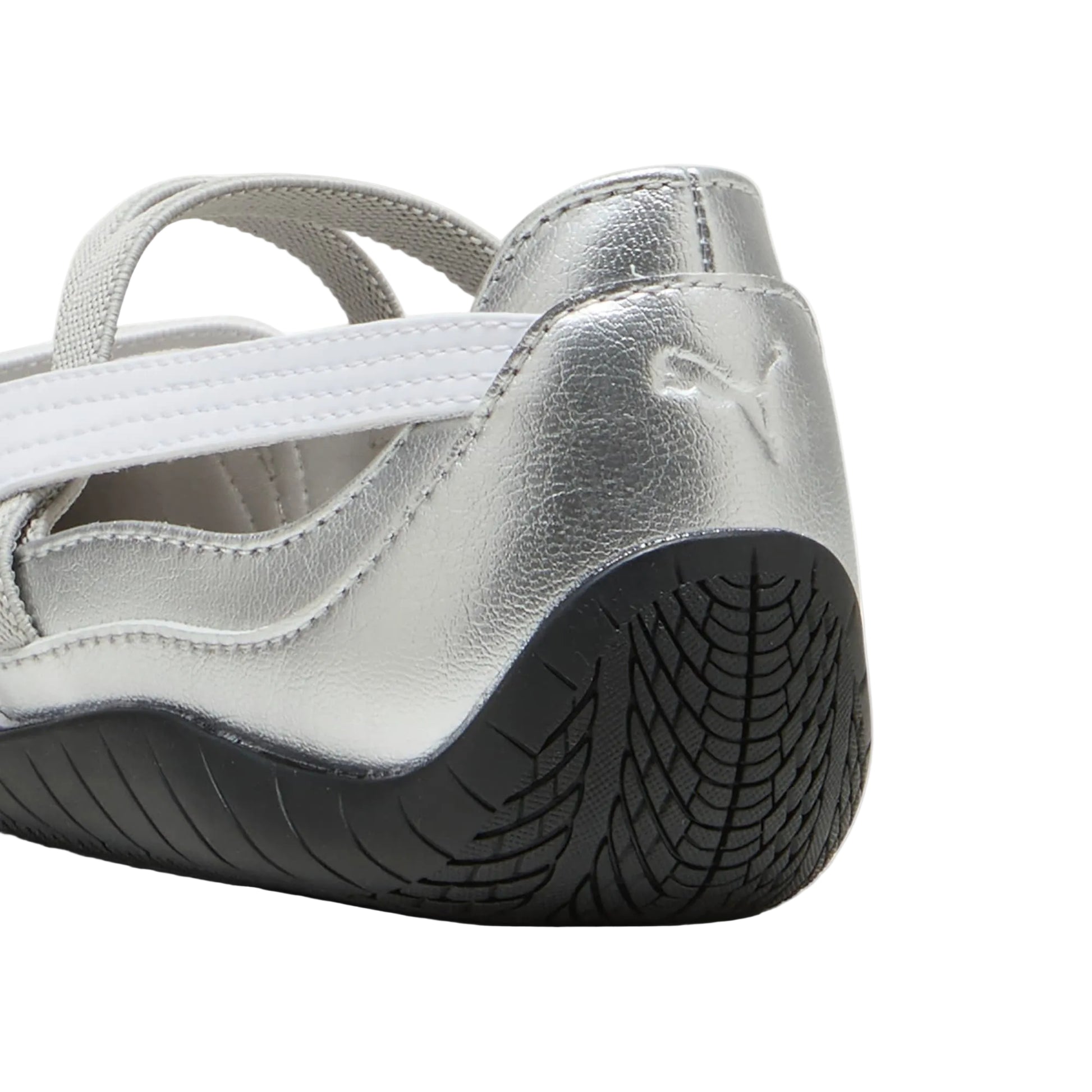 Puma Speedcat Ballet “Silver” 401581-01 Heel View