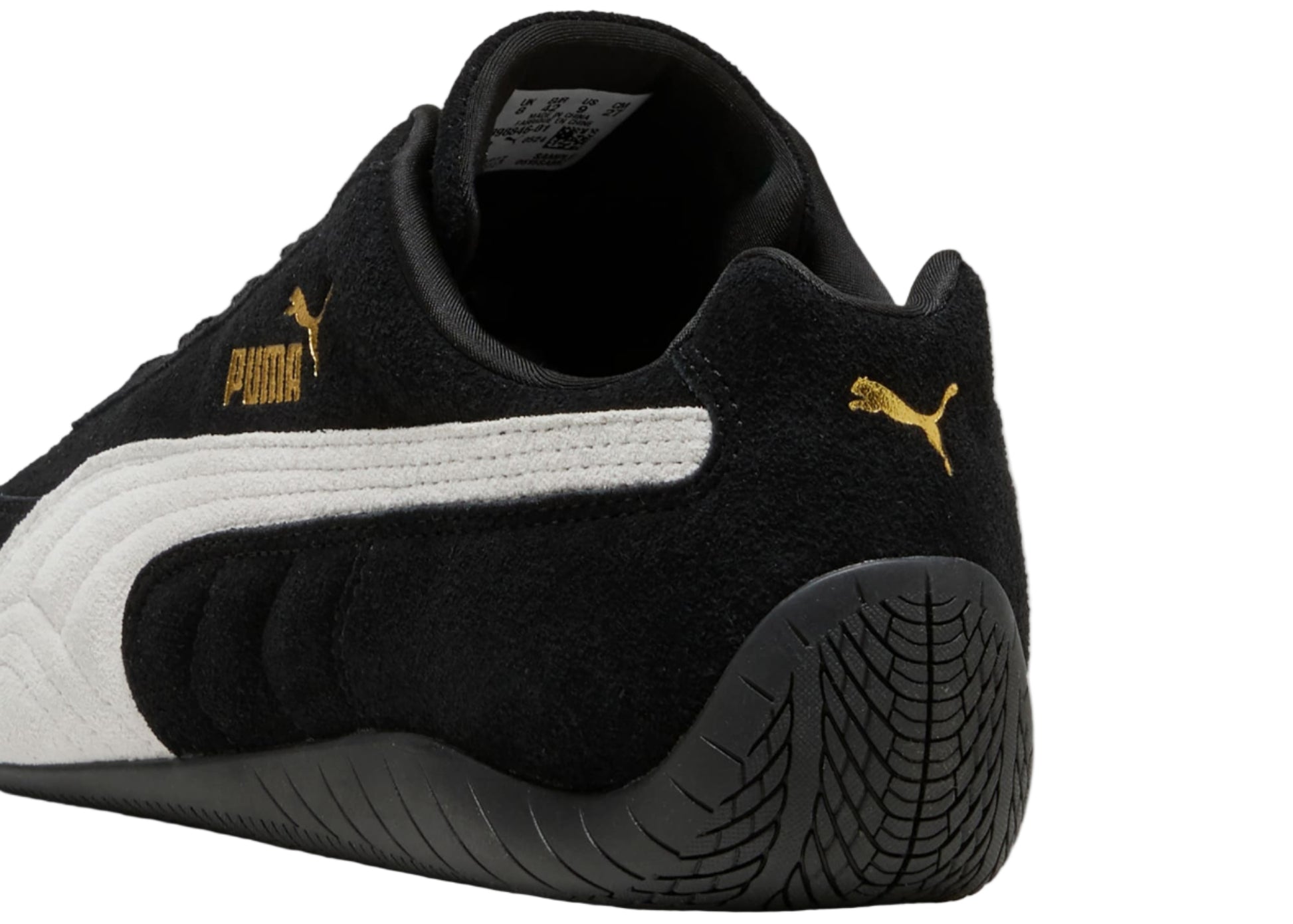 Puma Speedcat OG "Black" 398846-01 Heel View