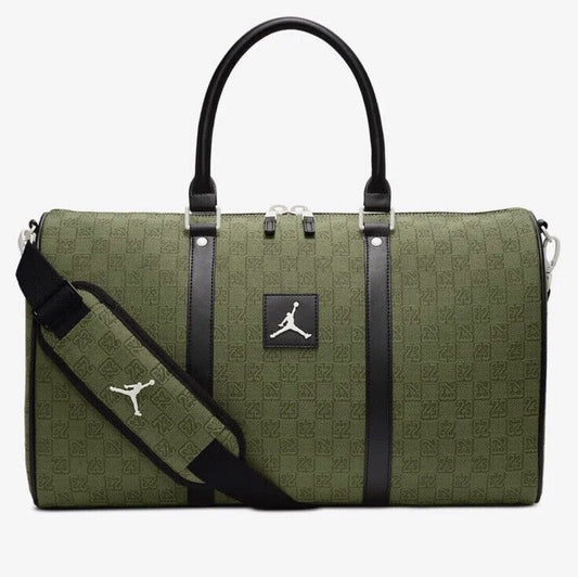 Jordan Monogram Duffle Bag Olive