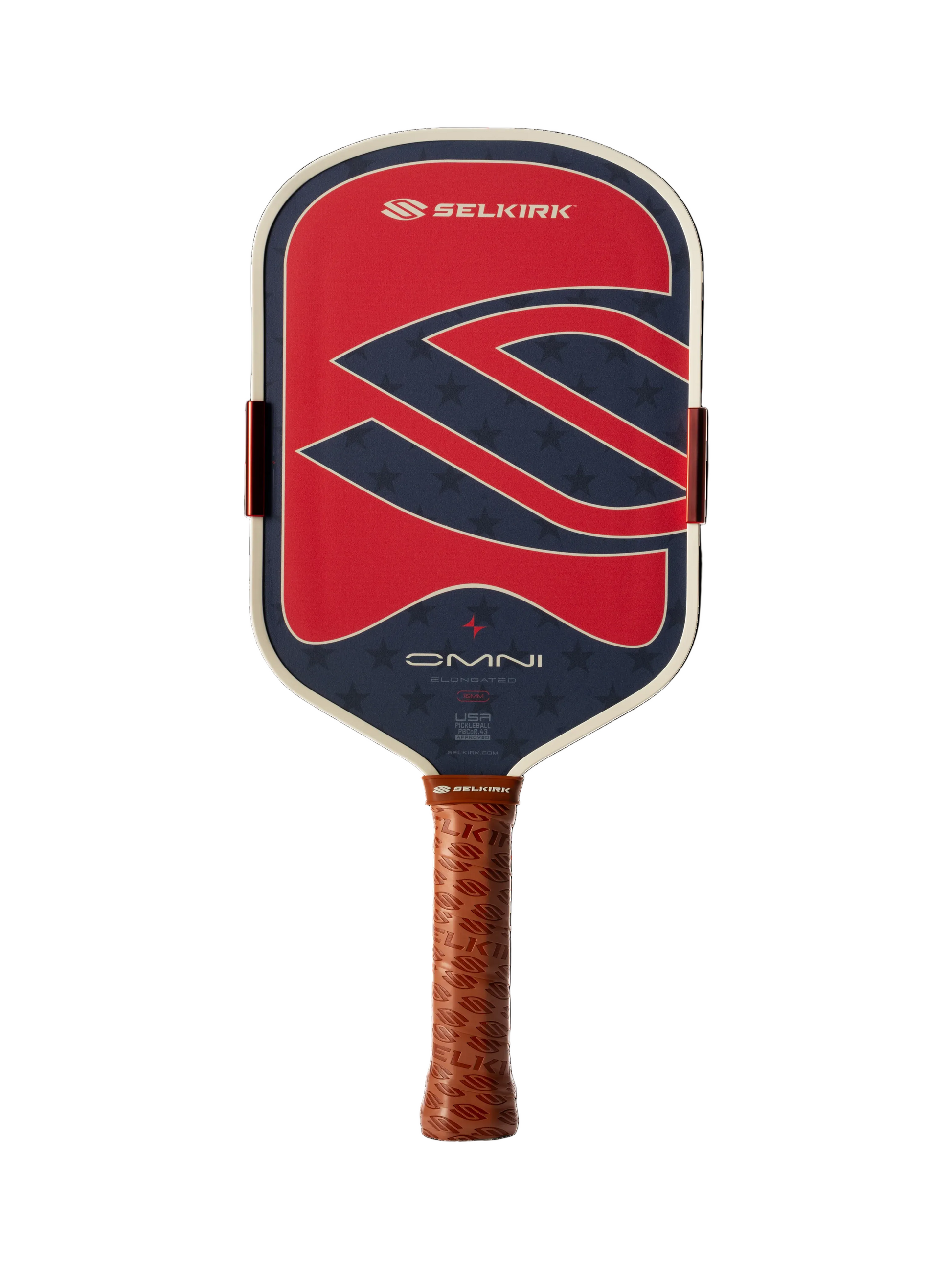Selkirk OMNI 16mm Elongated Pickleball Paddle 1776 Limited Edition Front View