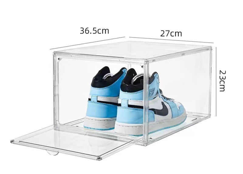 Stackable sneaker display case from DV Shop Cebu