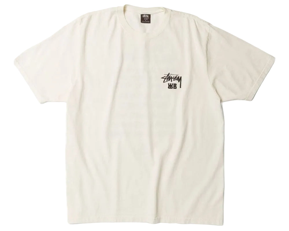 Stüssy x Wales Bonner Ocean Song Tee “Ivory” Front View