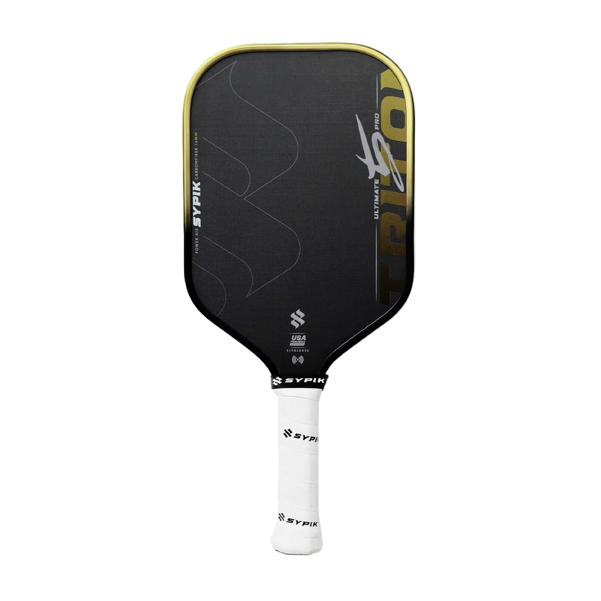 Sypik Triton 5 Pro Aura Gold Paddle Front View