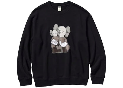 KAWS x Uniqlo Longsleeve Sweatshirt Off Black