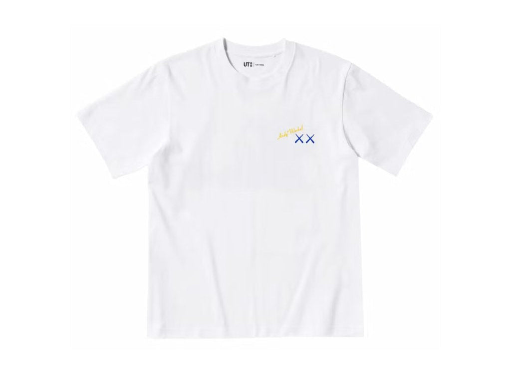 KAWS x Uniqlo Warhol UT Graphic T-shirt Banana White