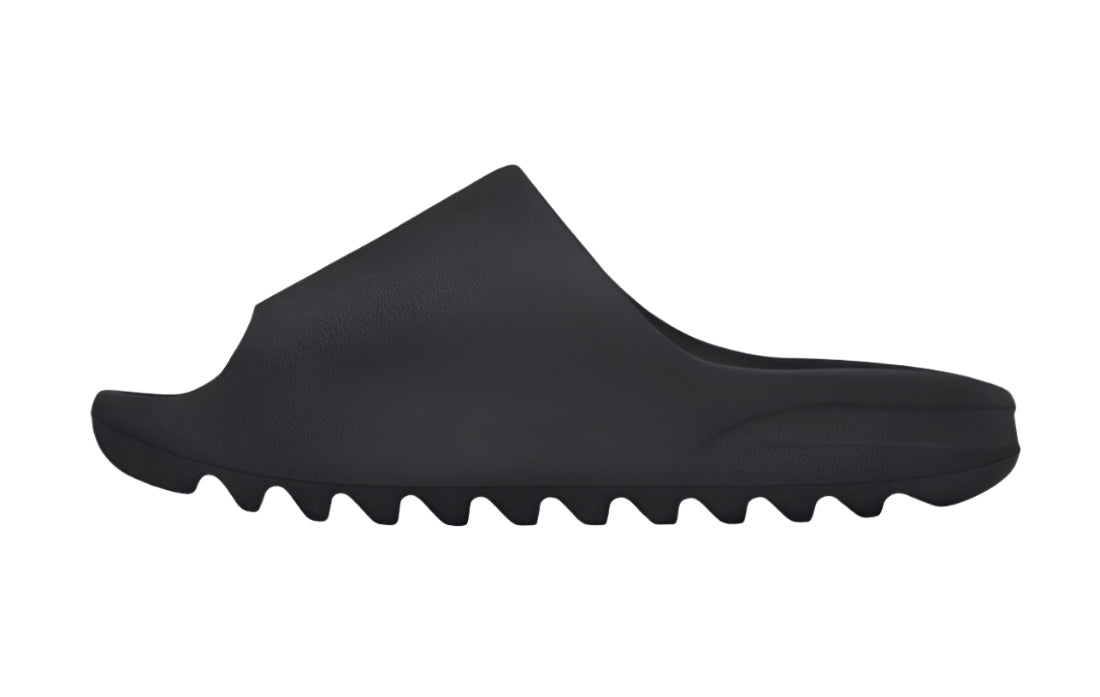 Side view of Yeezy Slide Onyx HQ6448